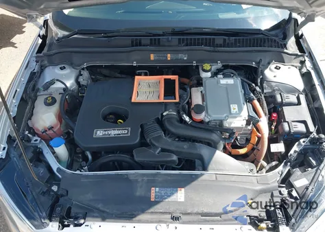 2019 Ford Fusion Hybrid Sel z USA, uszkodzony, nr VIN 3FA6P0MU3KR136800